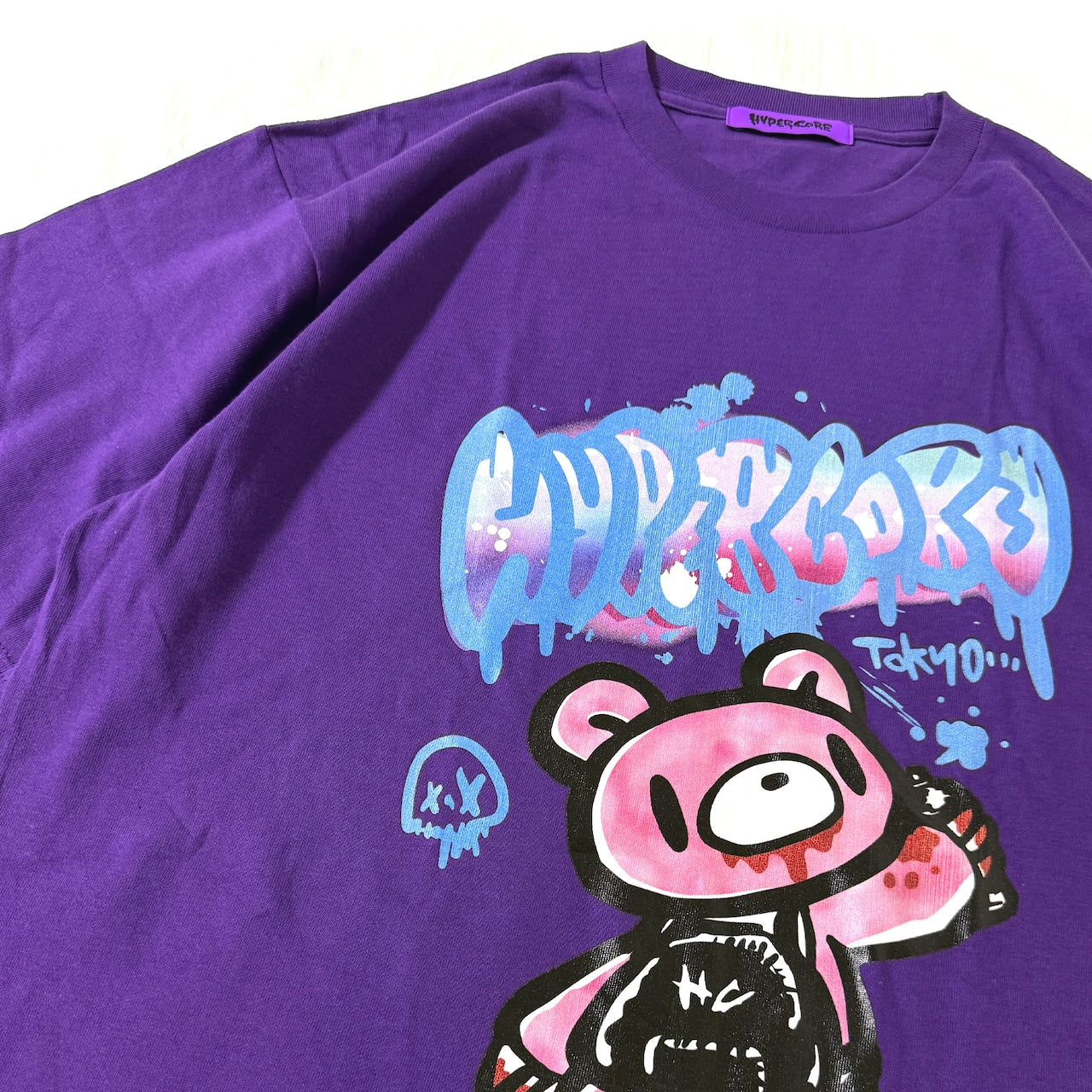 [HYPERCORE×GLOOMY] FROM TOKYO T-shirt (Purple)