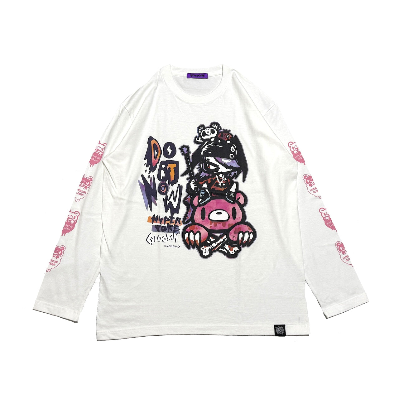 HYPERCORE×GLOOMY] DO IT NOW by GLOOMY ロングスリーブTシャツ（White