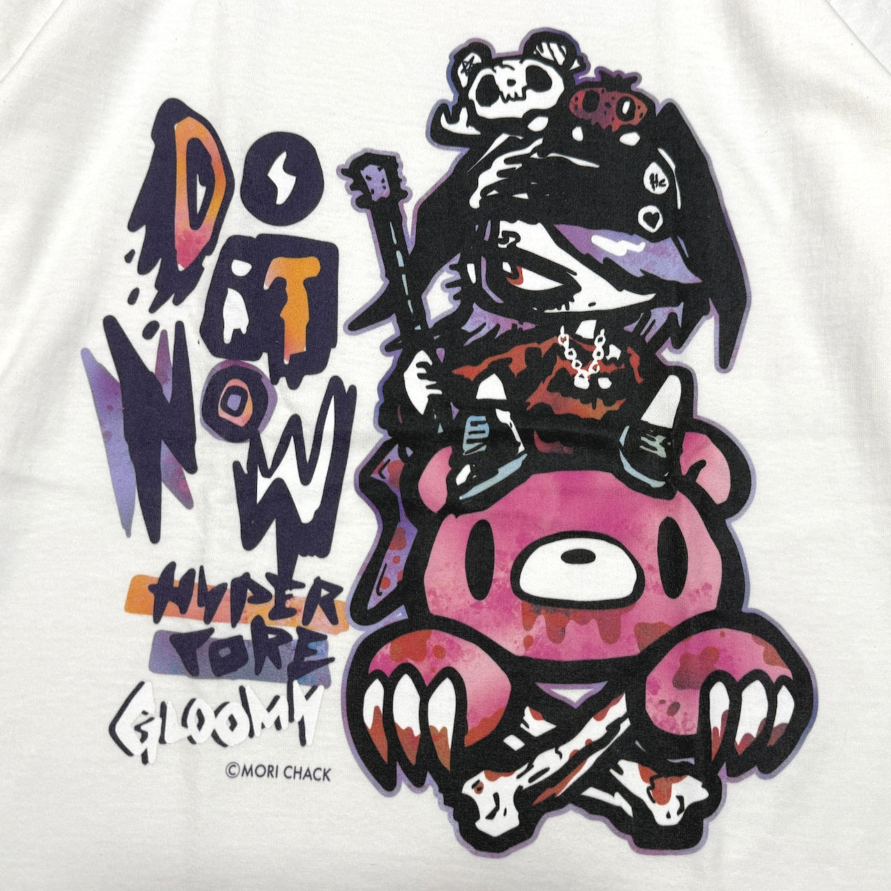 HYPERCORE×GLOOMY] DO IT NOW by GLOOMY ロングスリーブTシャツ（White
