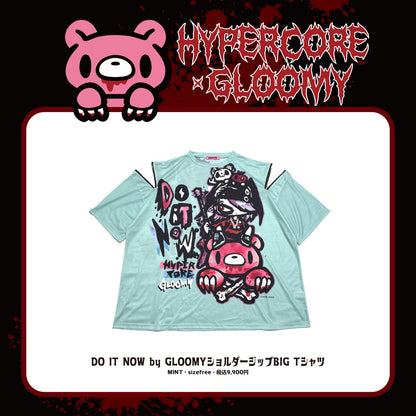 [HYPERCORE×GLOOMY] DO IT NOW by GLOOMY ショルダージップTシャツ