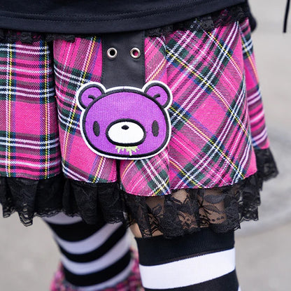 [ACDC RAG x Gloomy] Vivid Gloomy Belt Skirt C/PINK