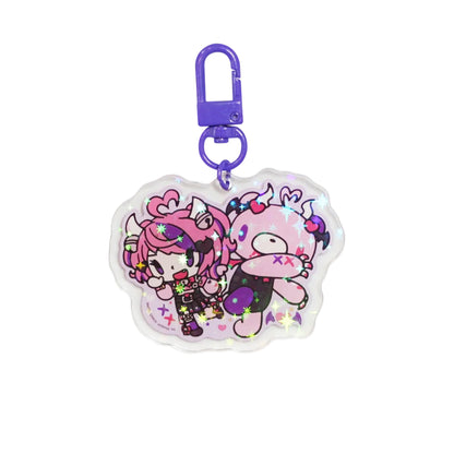 [North American Import] ironmouse gloomy swipe acrylic keychain