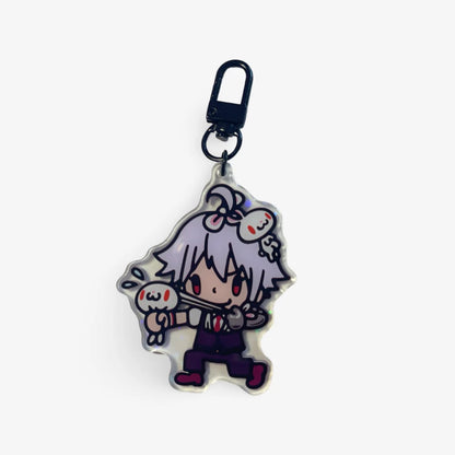 [North American Import] VA-11 HALL-A x APB &amp; Dana Keychain - Mori Chack ver.