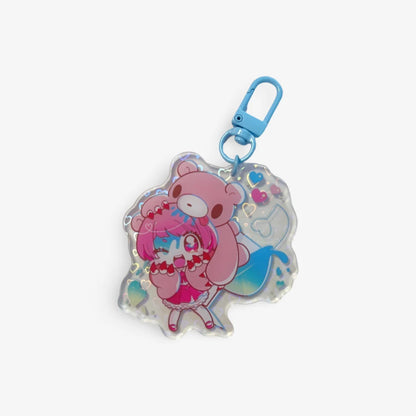 【北米輸入品】VA-11 HALL-A x Gloomy Bear Dorothy Keychain - めれんげくん ver