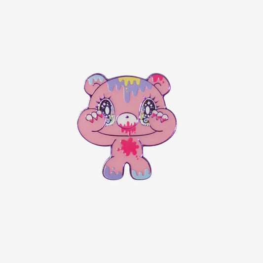 【北米輸入品】Standing Gloomy Bear Enamel Pin by Yurie Sekiya