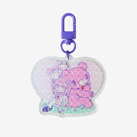 【北米輸入品】MENHERACHAN x Gloomy Bear Mental Health Day Acrylic Keychain