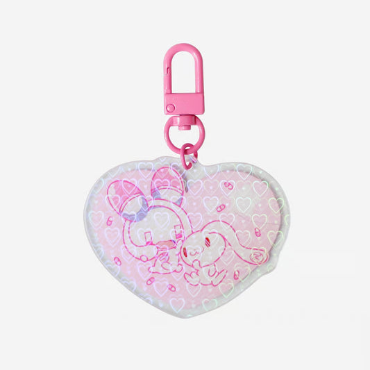 【北米輸入品】MENHERACHAN x Gloomy Bear HANYO USAGI&USATAN Acrylic Keychain