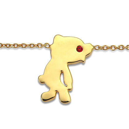 【ジュエリー】GLOOMY Silhouette Bracelet/Gold