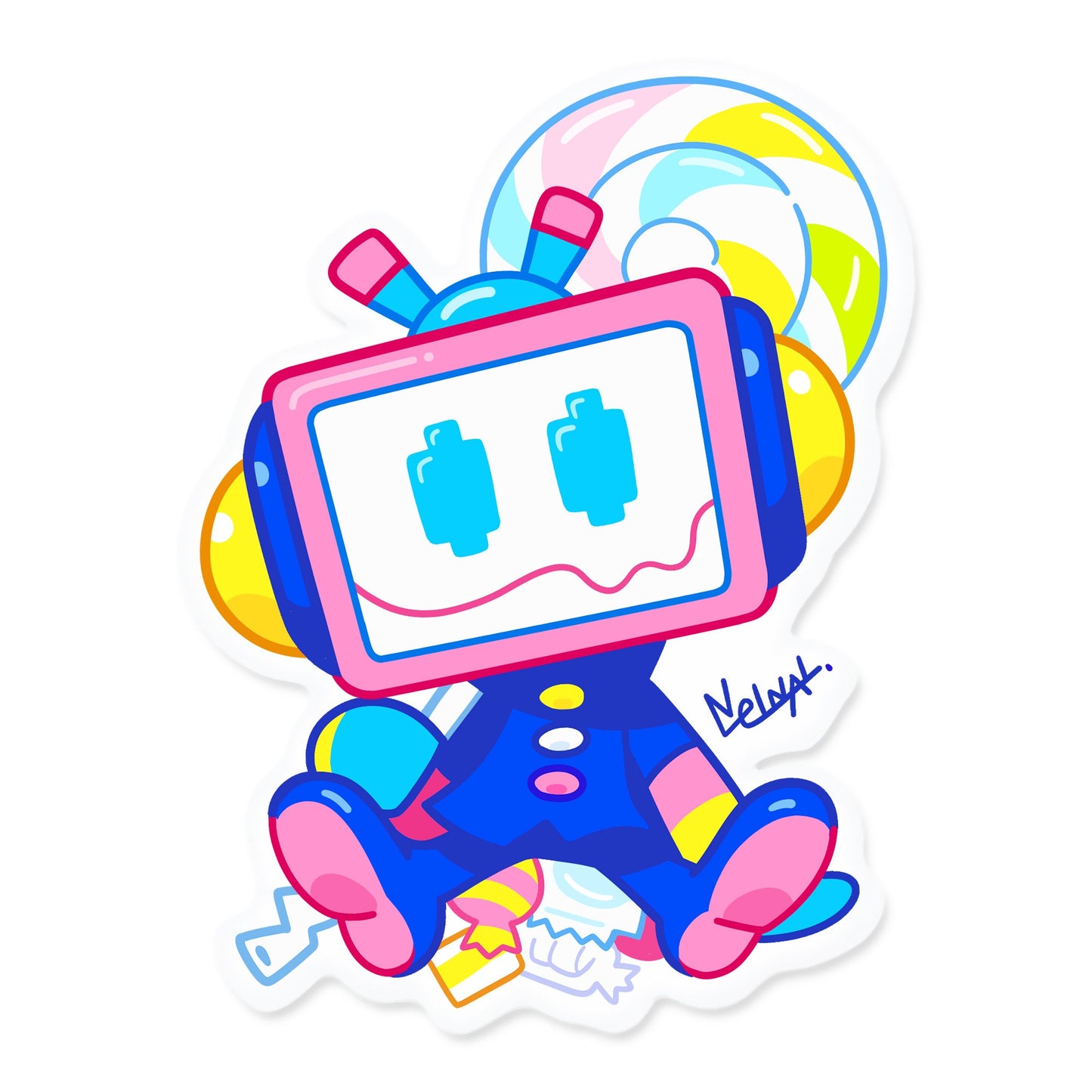 STICKER T-BOY CANDY