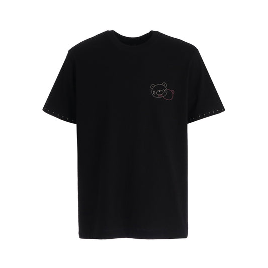 Ground Y × GLOOMY STUDS LINE STONE T-SHIRT