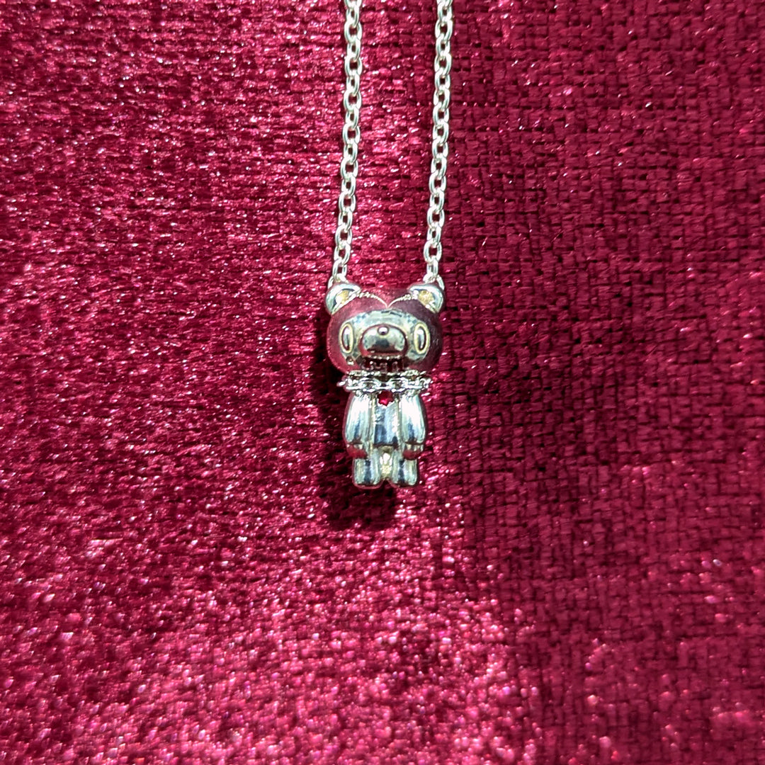 [Pre-order] JAM HOME MADE×GLOOMY NECKLACE -Silver (Scheduled for delivery in late June 2025)
